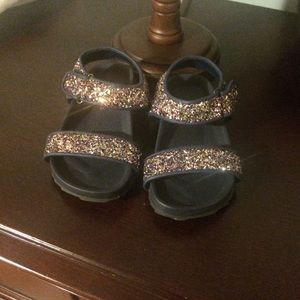 JCrew Crewcuts Glitter Sandals
